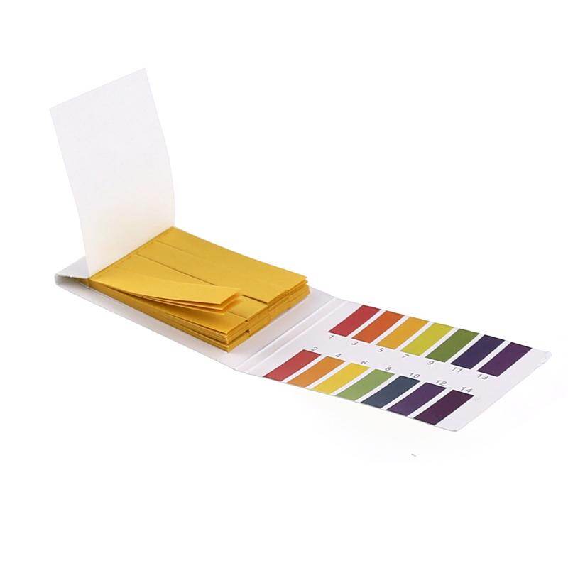 Tuyệt vời 80 strips ph kiểm tra strip aquarium pond nước thử nghiệm ph litmus giấy đầy đủ phạm vi kiềm acid 1-14 kiểm tra giấy litmus testing kiểm tra