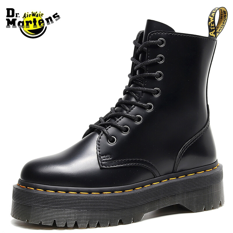 Dr dotor martens air wair bốt martin 1462, bốt cao đến mắt cá bằng da thật kiểu anh mới cho nữ bốt nữ mẫu đôi