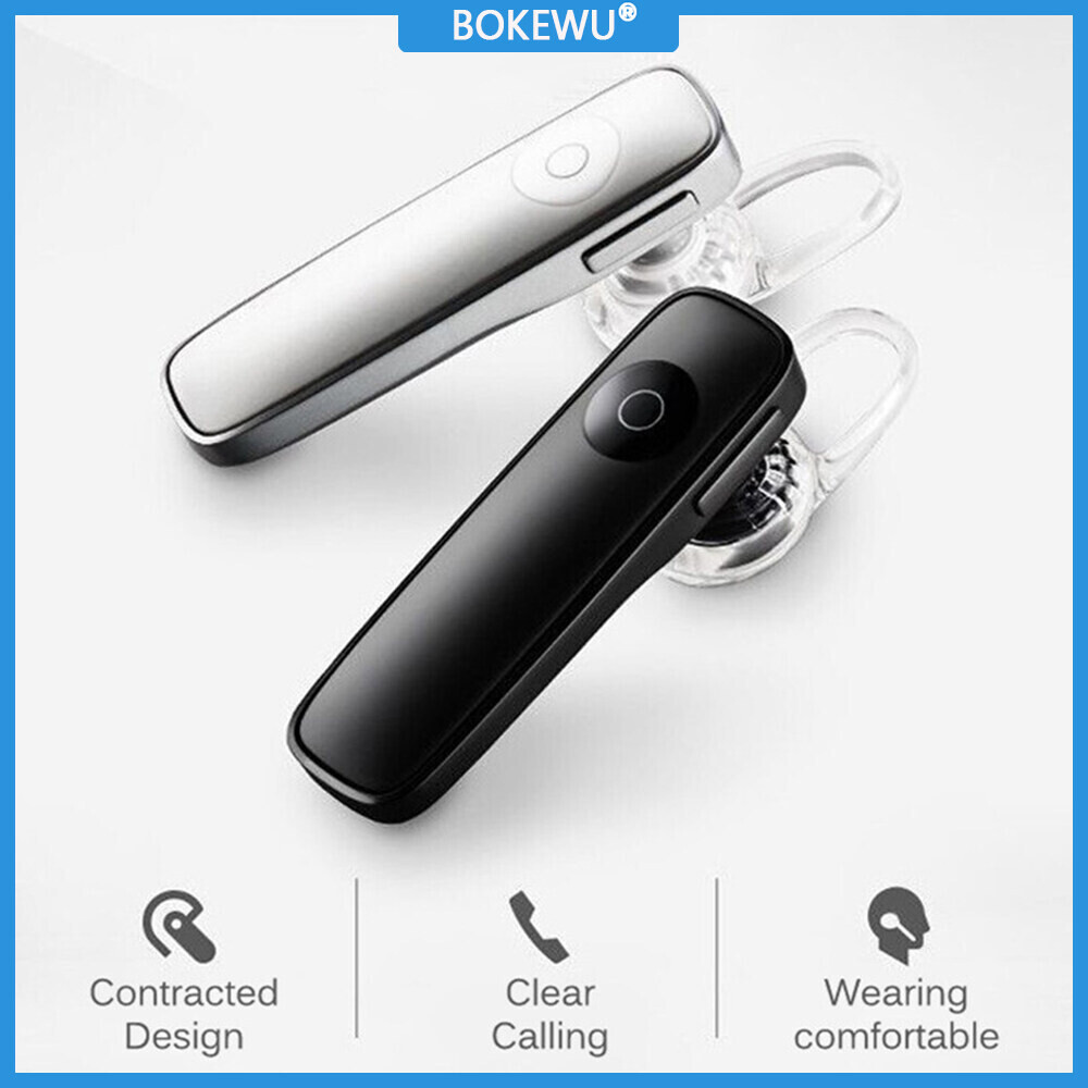 BOKEWU Tai Nghe Bluetooth M165 Tai Nghe Không Dây Tai Nghe Công Sở Rảnh Tay Tai Nghe Nhạc Thể Thao Có Mic IOS Android