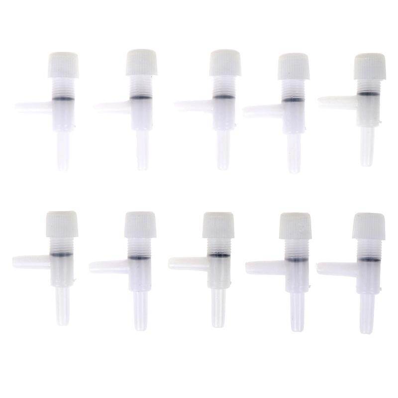 Ministar 10Pcs Aquarium Air Line Tubing Volume Flow Control Valve Oxygen Air Pump Tank - 1