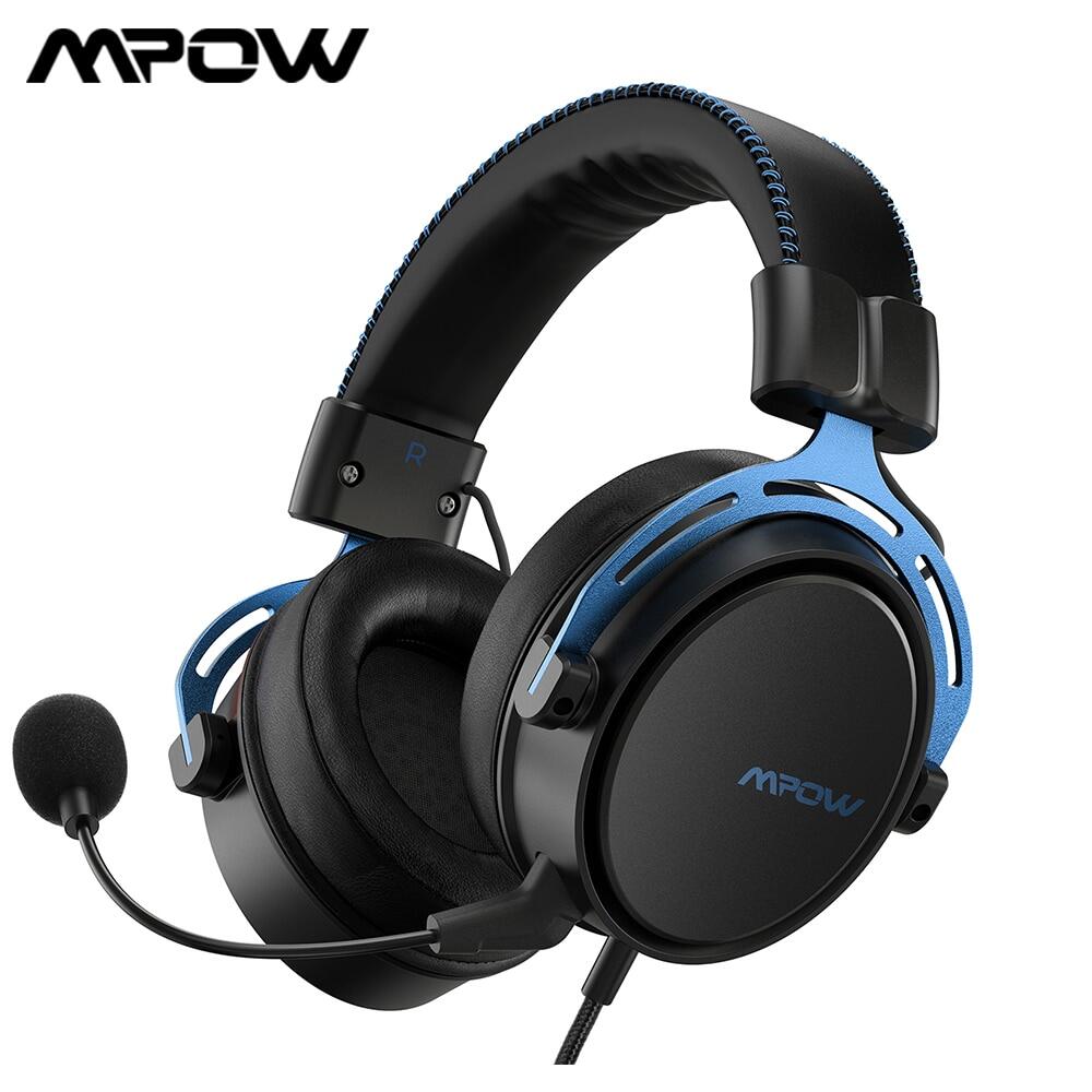 Mpow Soulsens Air SE Gaming Headset 3.5mm Wired Headset 3D Sound Gaming