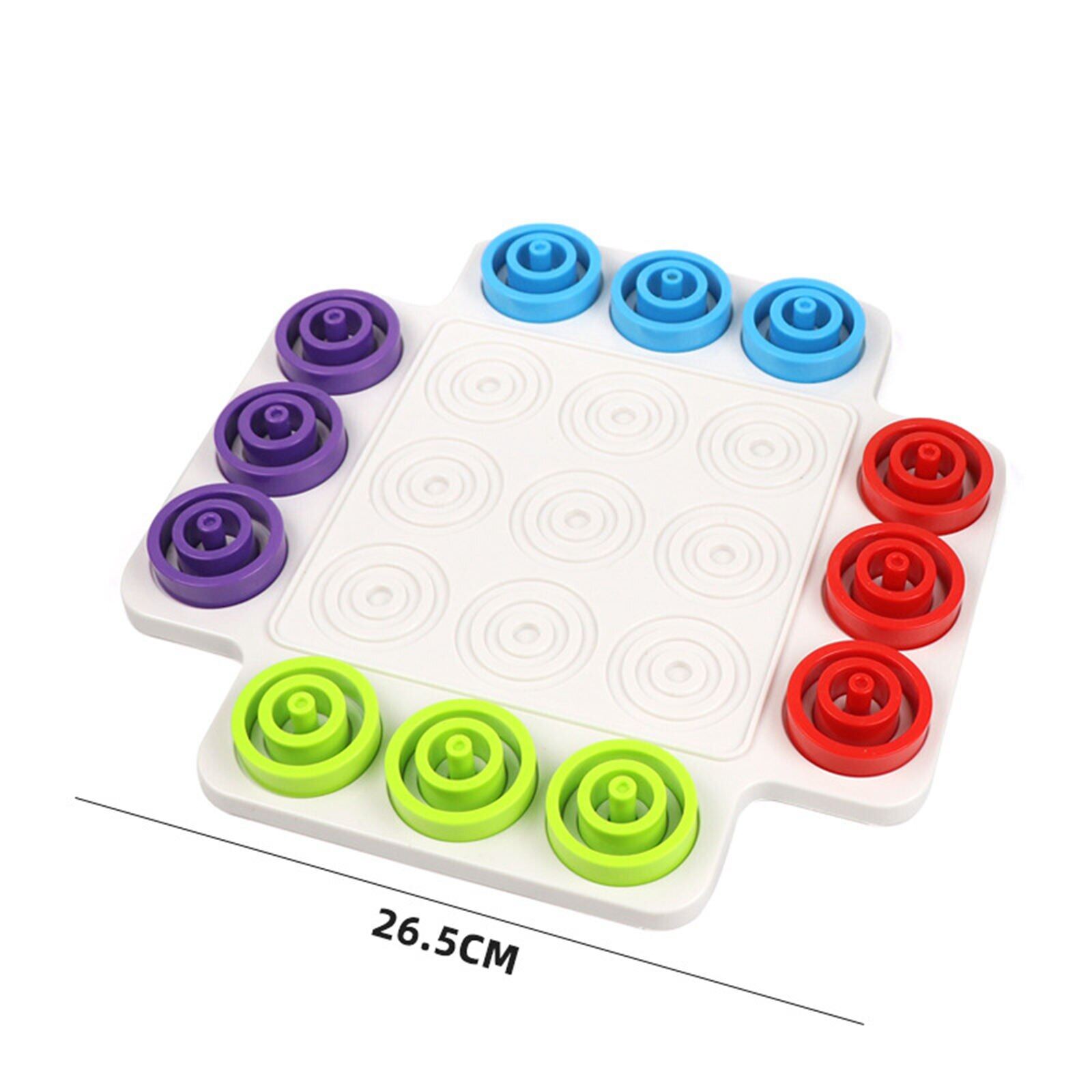 Montessori trẻ em nhẫn cờ vua đồ chơi câu đố chiến lược đồ chơi cho 1-5 năm trẻ em nhẫn cờ vua câu đố tư nghĩ logic đào tạo