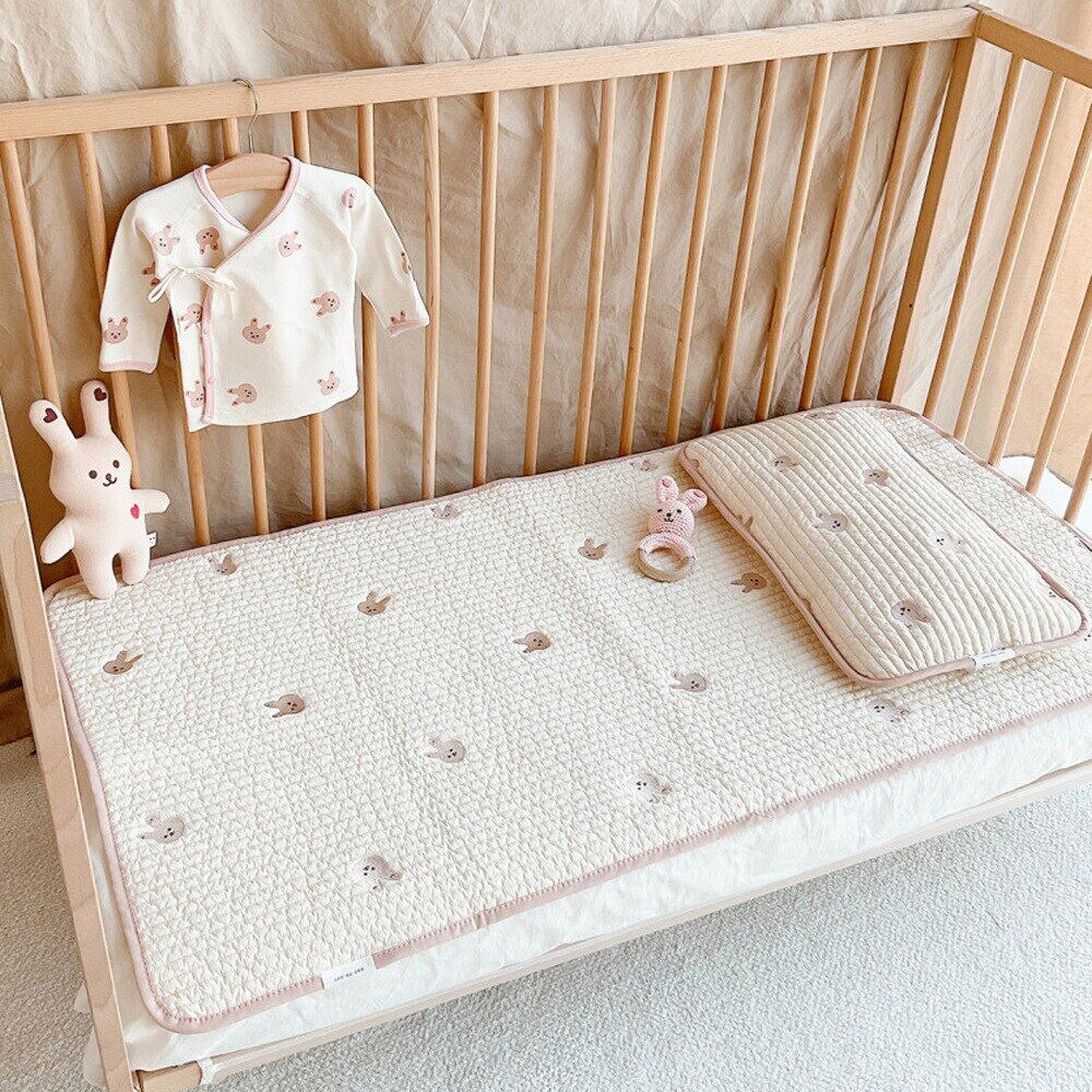 Tấm Trải Giường cũi trẻ em 60 120cm 1 cái Giường gấp cho bé sơ sinh tấm