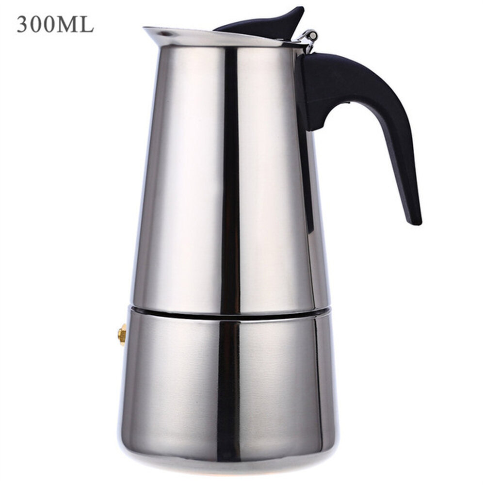 2/4/6/9-cup pot latte bếp thép top maker cà phê moka