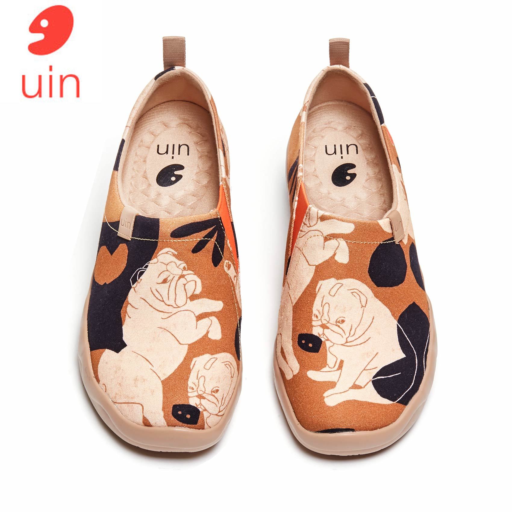UIN Men's Walking Shoes Slip On Casual Travel Lightweight Comfort Fashion Sneaker ราคา 3,638 บาท*ส่งฟรี