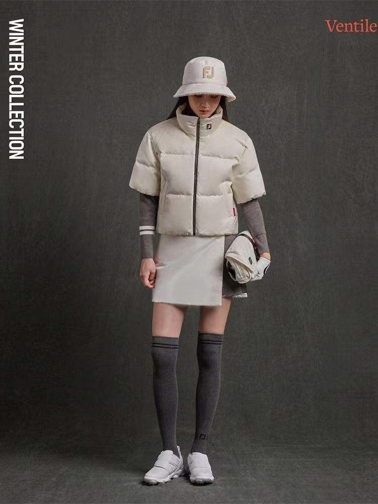 Korean version DESCENNTEˉTaylormade¯J.Lindeberg¯UTAA¯lecoq sportif¯HONMAˉ New golf women's socks Korean style fashion sports women's socks long socks combed cotton GOLF over-the-knee socks women's socks