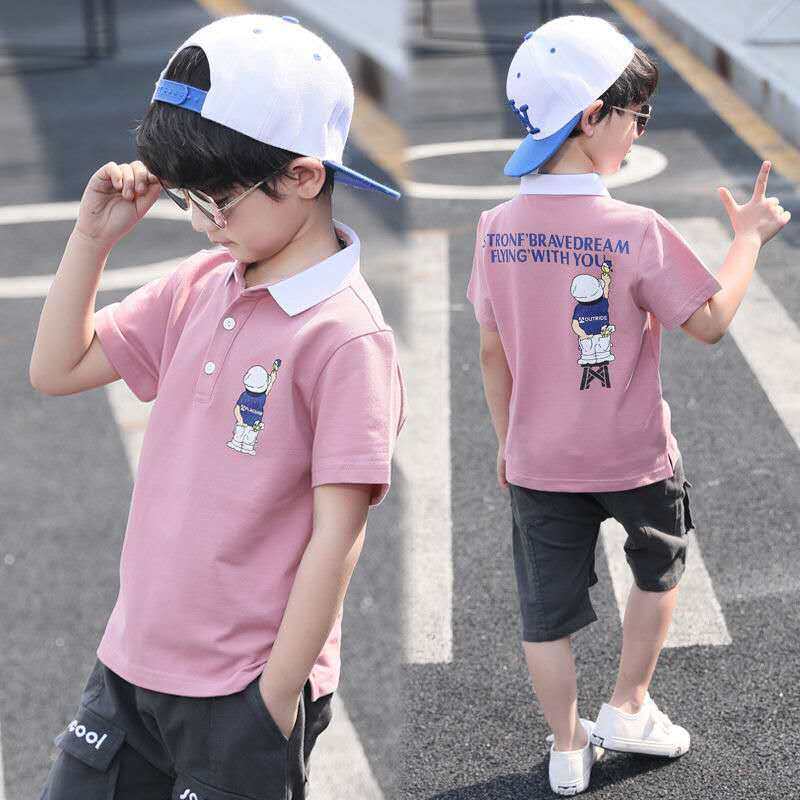 Đồ Bộ mùa hè bé trai 2023 cỡ trung bé trai mùa hè cho bé trai quần áo phông ngắn tay bé trai Bộ đồ hai mảnh đẹp trai