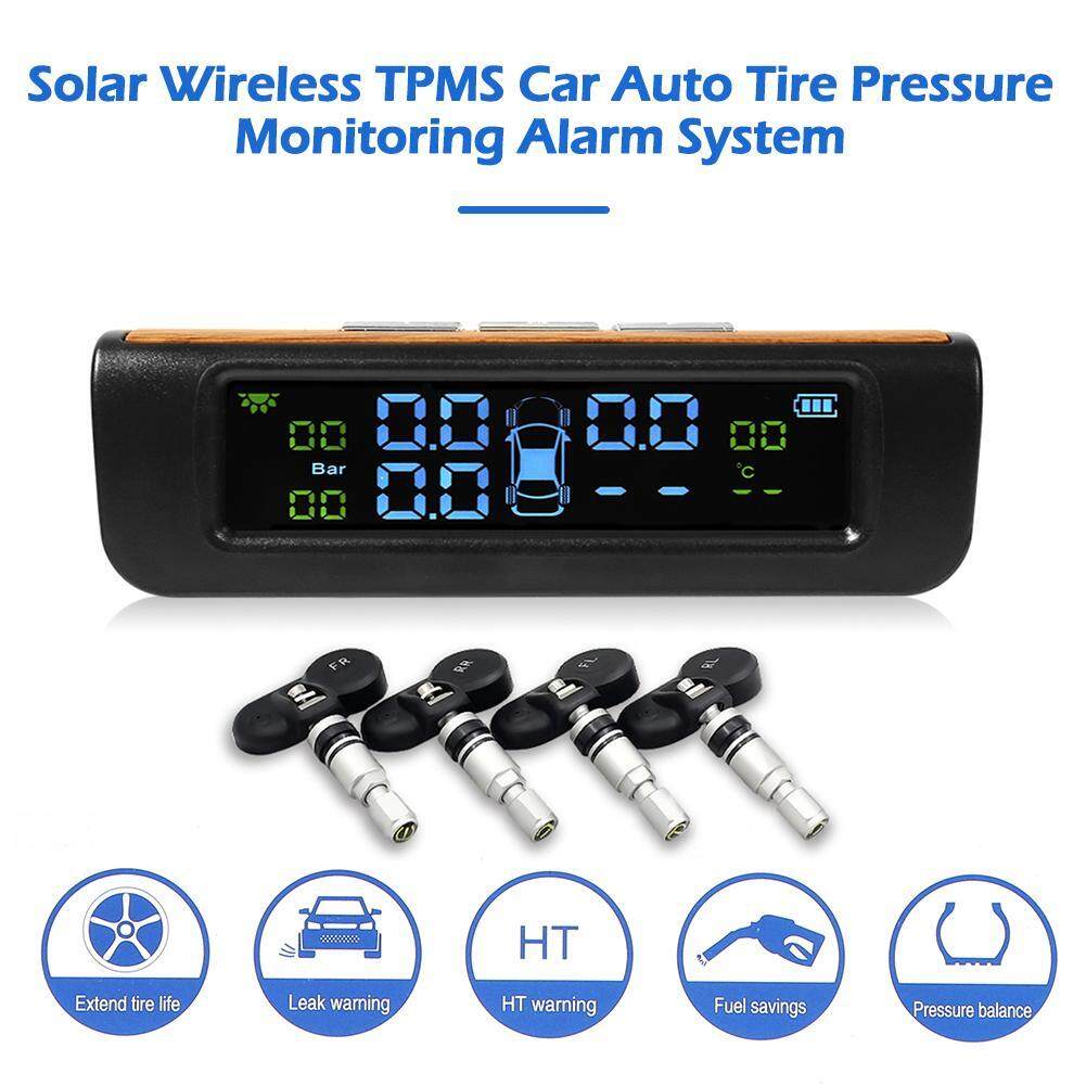 พลังงานแสงอาทิตย์ไร้สายทีพีเอ็มเอสการตรวจสอบแรงดันยางรถยนต์ระบบอุณหภูมิ (ภายใน)