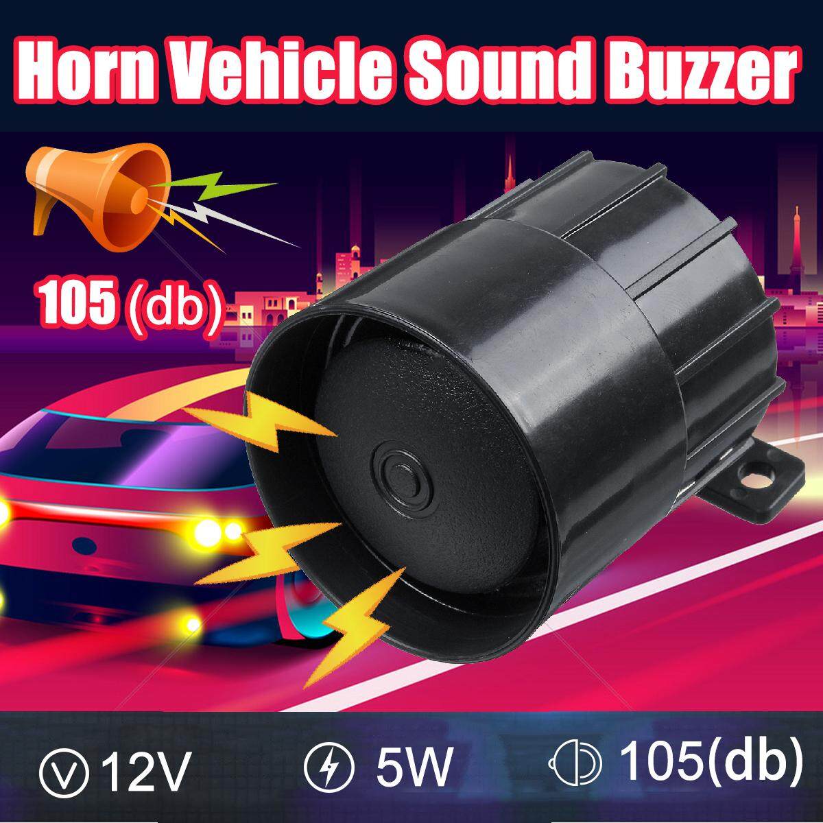 5W 12V 105dB Mini Universal Super Loud Horn For Motorcycle Car Electric