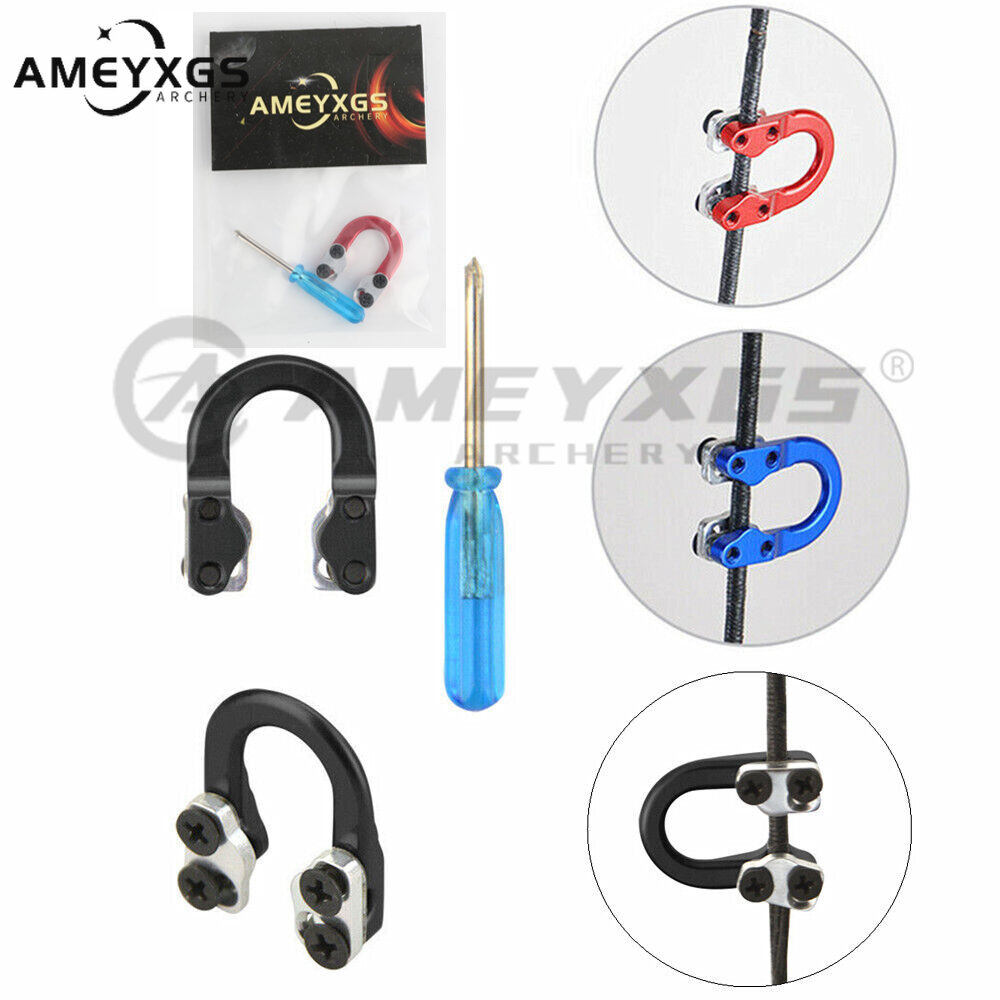 Ameyxgs dây cung thả kim loại mũi tên vòng chữ d cung hợp chất