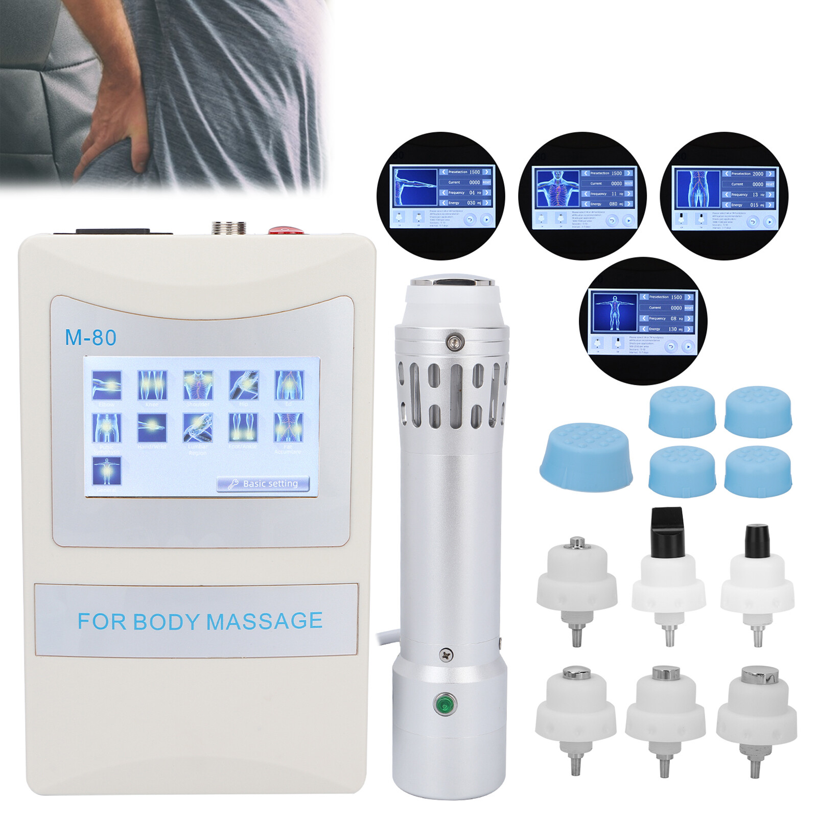 Ymingqi ED Shockwave Therapy Machine Erectile Dysfunction Treatment Muscle Deep Tissue Massager 100‑240V ราคา 11,701 บาท*ส่งฟรี