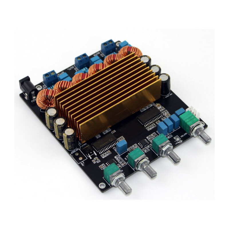 TC2001 STA508 2.1 Class D ÂM THANH HIFI Bộ Khuếch Đại Kỹ Thuật Số Tàu 160 Wát + 80 Wát + 80 Wát