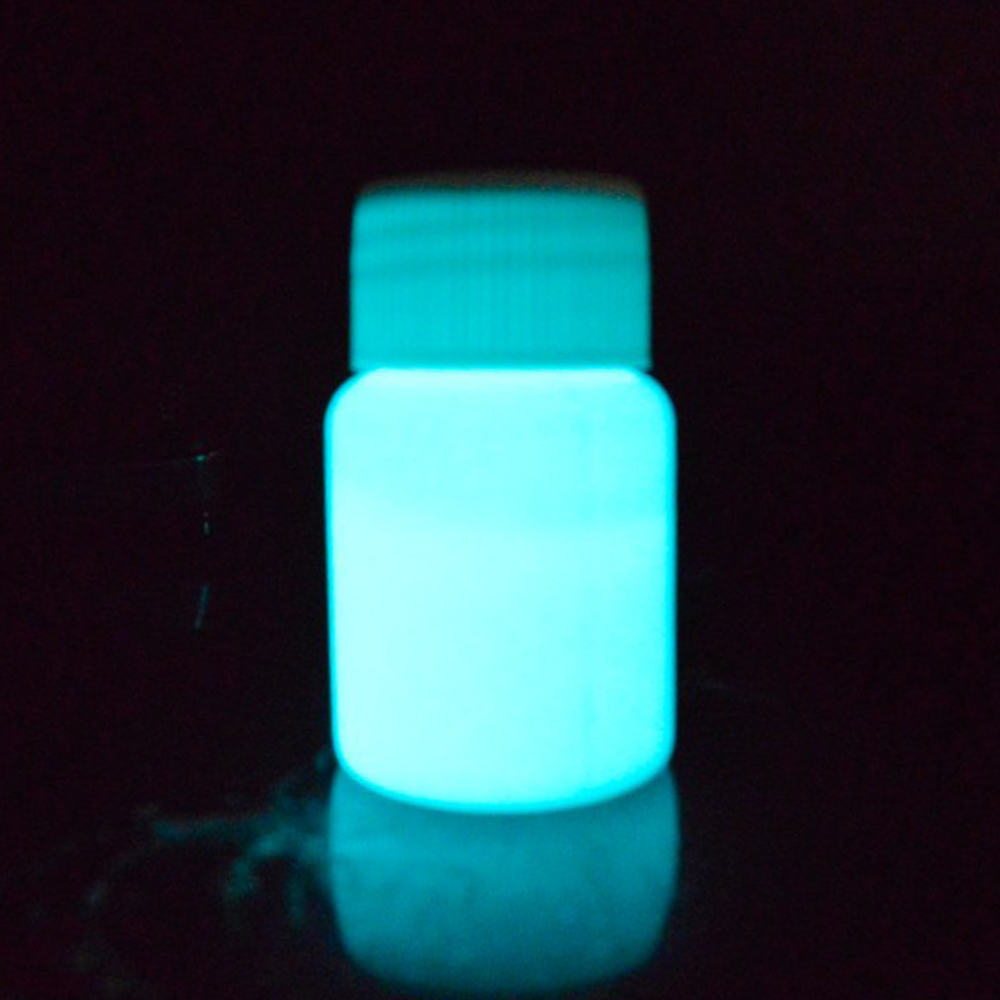 20G เรืองแสงใน Dark Fluorescent อะคริลิกสีสันสีส่องสว่าง Bright Pigment DIY หัตถกรรมชุดเครื่องมือระบายสี