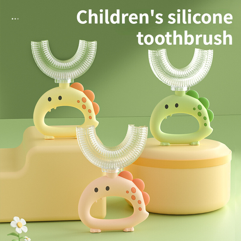 Trẻ Em U Hình Dạng Bàn Chải Đánh Răng 2