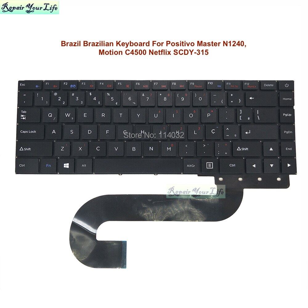Notebook Brazil Brazilian Keyboard For Positivo Master N1240