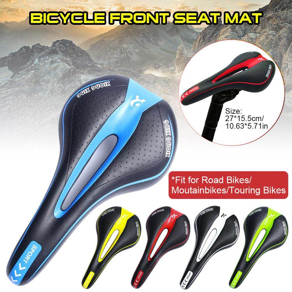 Yên xe đạp PU cực mềm yên xe đạp leo núi đệm xe đạp yên xe đạp siêu thoáng khí đi xe đạp yên xe đạp đường bộ phận