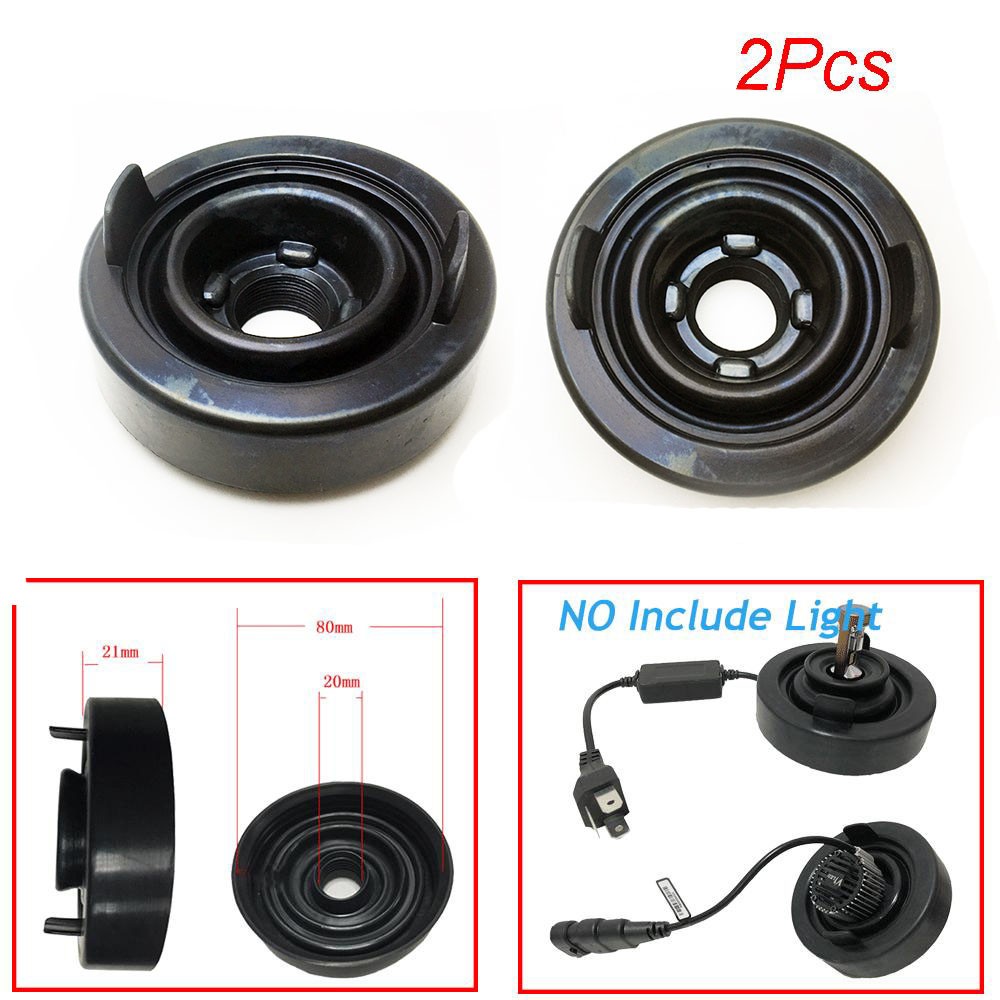 Tấm che bụi 80mm đèn pha ô tô cao su mềm chống nước bền chất lượng cao