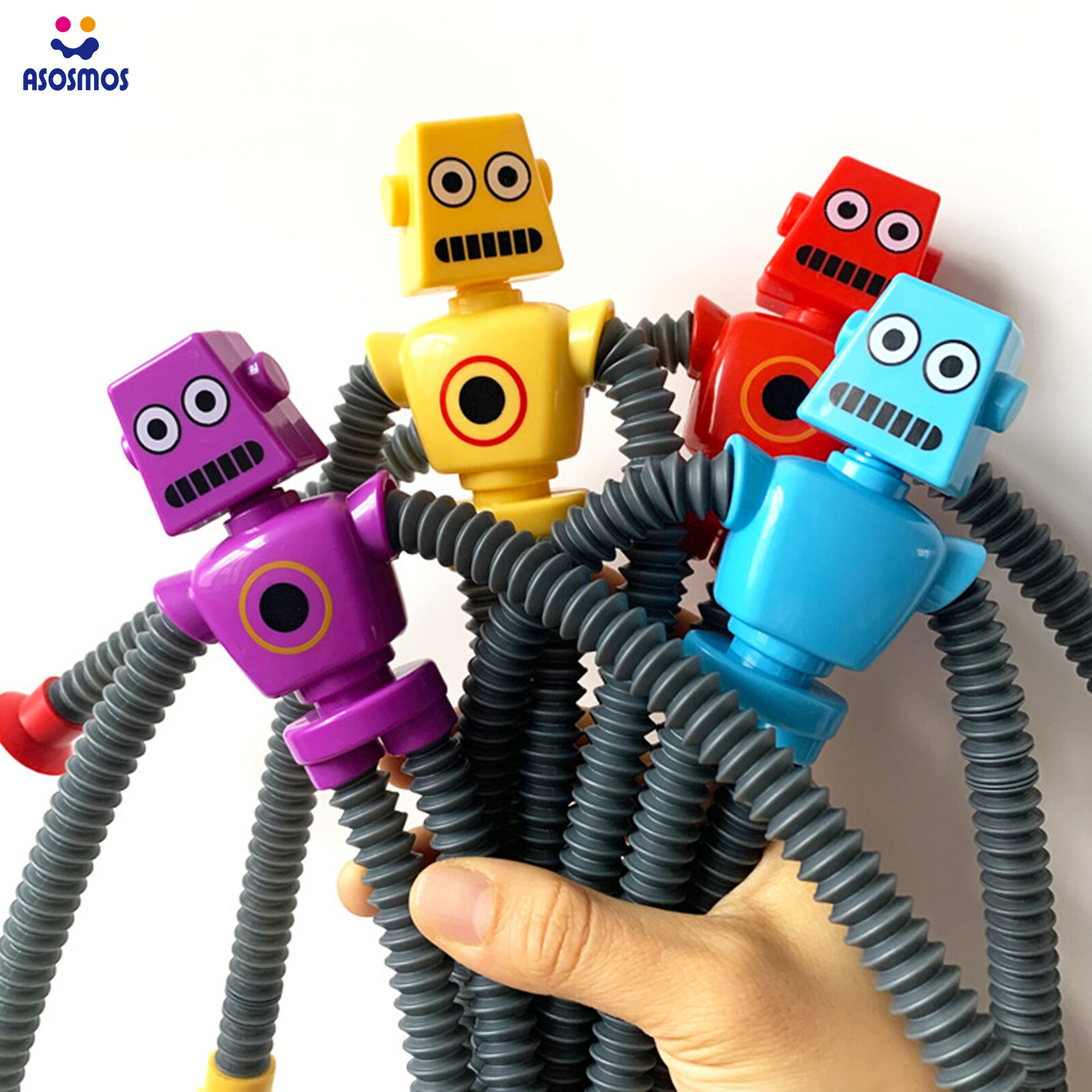 ASM Pop Ống Robotics Fidget Ống đồ chơi cảm giác sáng tạo dây robot đồ