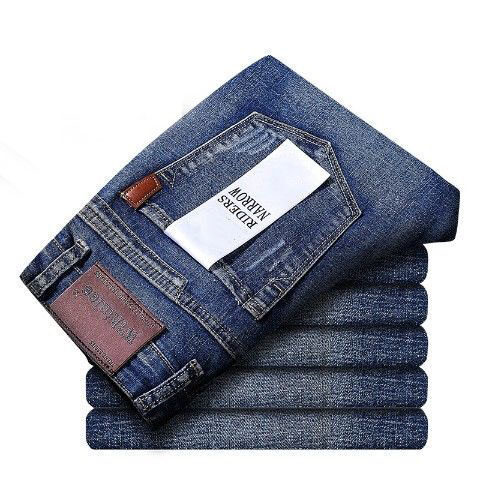 Quần Jean Cho Nam 28-40 Quần Bò Co Giãn Ngoại Cỡ Dáng Rộng Mới Mùa Đông Và Cắt Thẳng 2022 Quần Denim Xu Hướng Thường Ngày Cho Nam