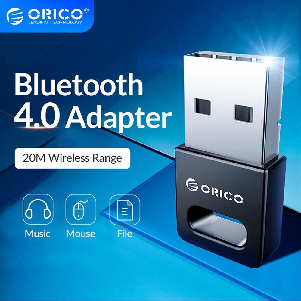 ORICO Bộ Chuyển Đổi Dongle USB Bluetooth 4.0 Cho Máy Vi Tính Máy Thu Âm Thanh Bluetooth Cần Điều Khiển Chuột Không Dây (BTA-409)