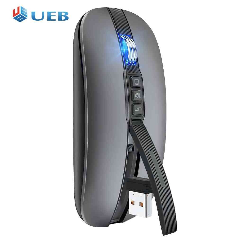 Chuột không dây m113 2400dpi usb 2.4g chuột văn phòng chế độ kép có thể sạc lại type-c