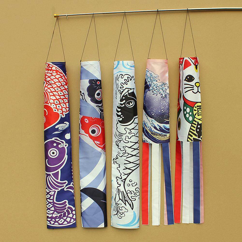 Koinoboriถุงเท้ากันลมสีสันสดใส,ธงปลาคาร์พญี่ปุ่น70ซม. ใหม่