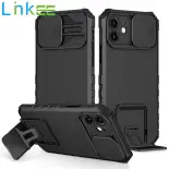 Cho Apple iPhone 15 14 13 12 11 8 7 x XS XR cộng với Pro Max vỏ điện thoại, ba chiều khung đẩy Windows Camera bảo vệ chống rơi bìa cứng