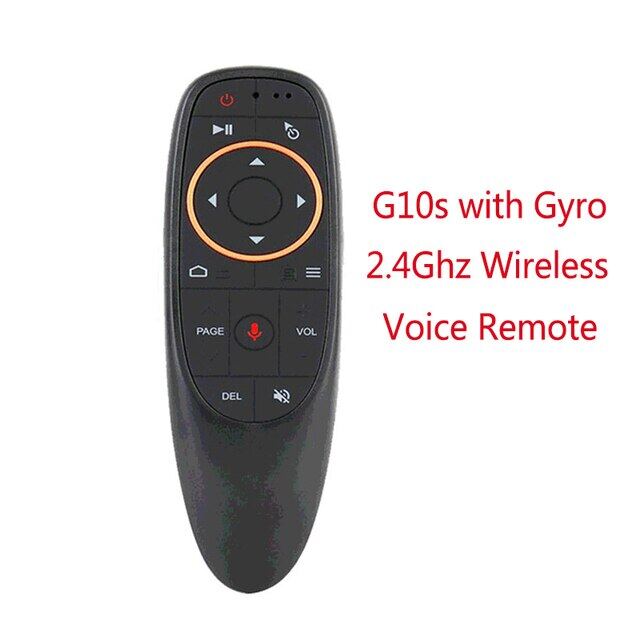 G10 G10S Pro điều khiển từ xa bằng giọng nói không dây có đèn nền cho con