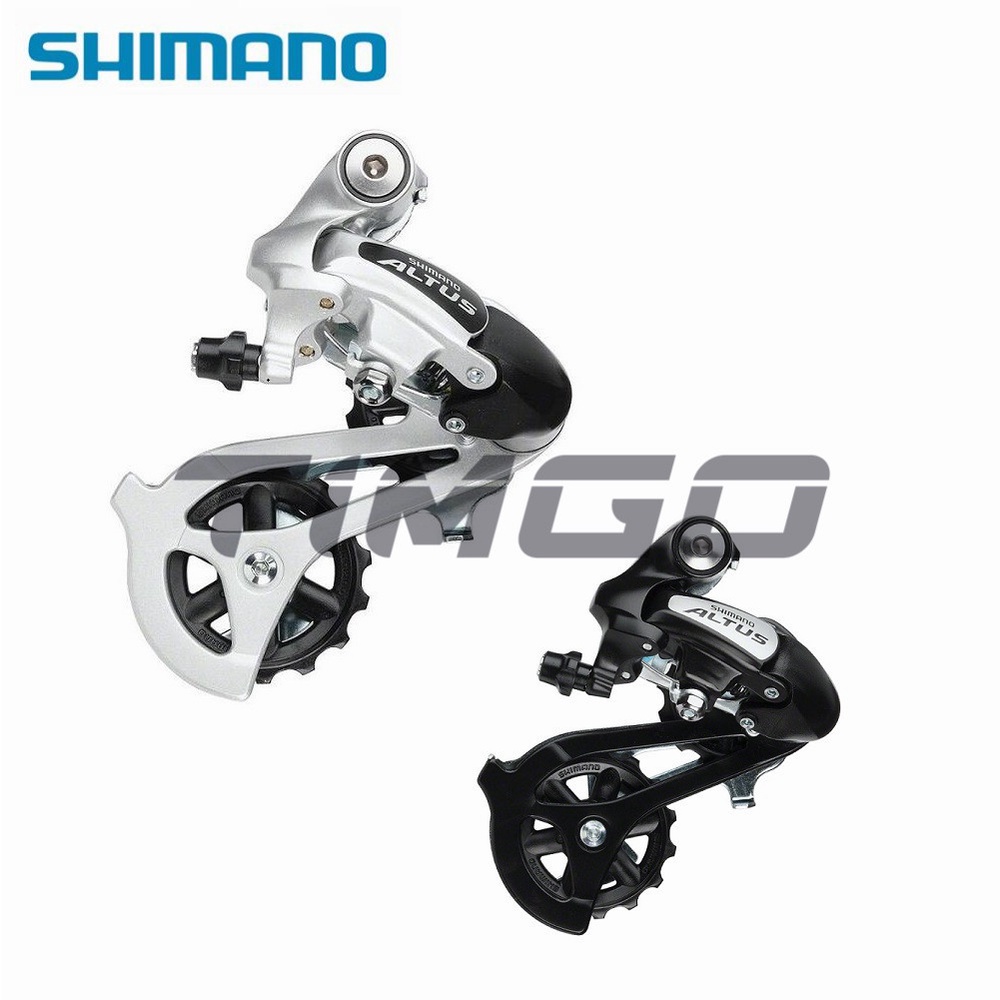 Shimano altus cùi đề sau rd-m310 xe đạp leo núi leo núi 7/8 tốc độ xe đạp gấp gắn trực tiếp màu đen bạc