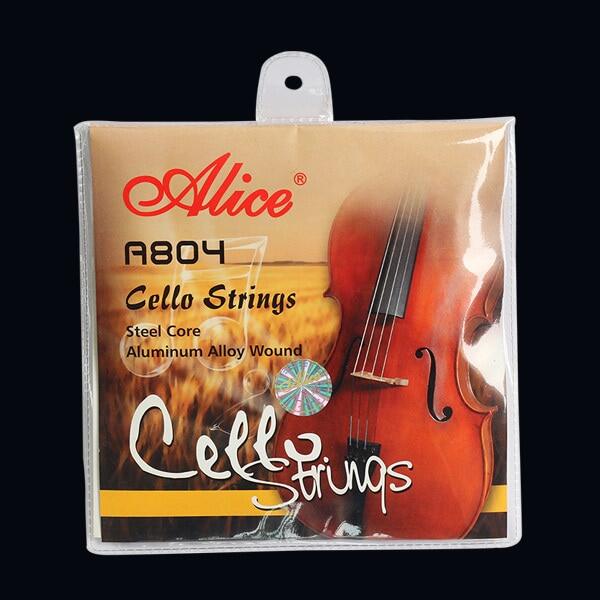 Generic 1st A 4/4 1 PCs Single Cello Strings Stainless Steel Core Nickel Alloy Wound 