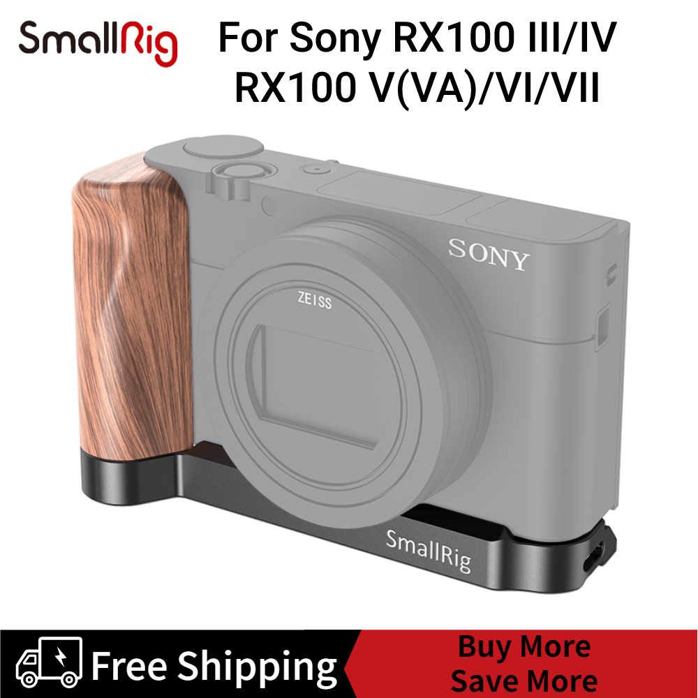 Jjc Metal Camera Hand Grip & Quick Release L Plate For Sony Rx100