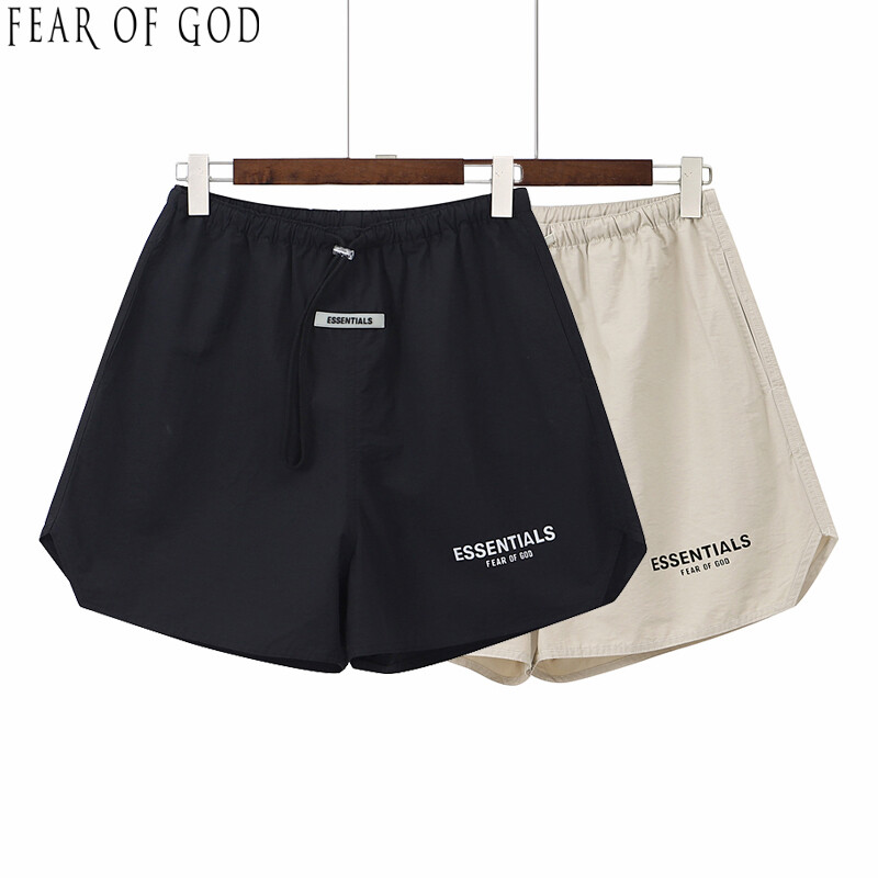 （ Hàng Có Sẵn ） Fear Of Gods ESSENT Quần Short Đi Biển Vải Bông Đường Phố Cao Cấp Quần Đùi Thể Thao Nam Cạp Co Giãn Mới 2020 Quần Mặc Ngoài Trời Thường Ngày Cho Nam Quần Chuyển Động Thường Ngày