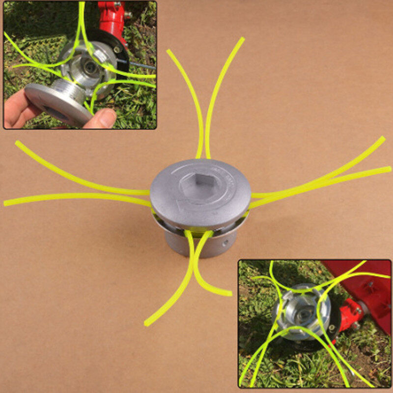 HangQiao Đầu Máy Cắt Cỏ Bằng Nhôm, Với Máy Cắt Bàn Chải 4 Đường Đầu Máy Cắt Cỏ, Tông Đơ Cắt Đầu Dây