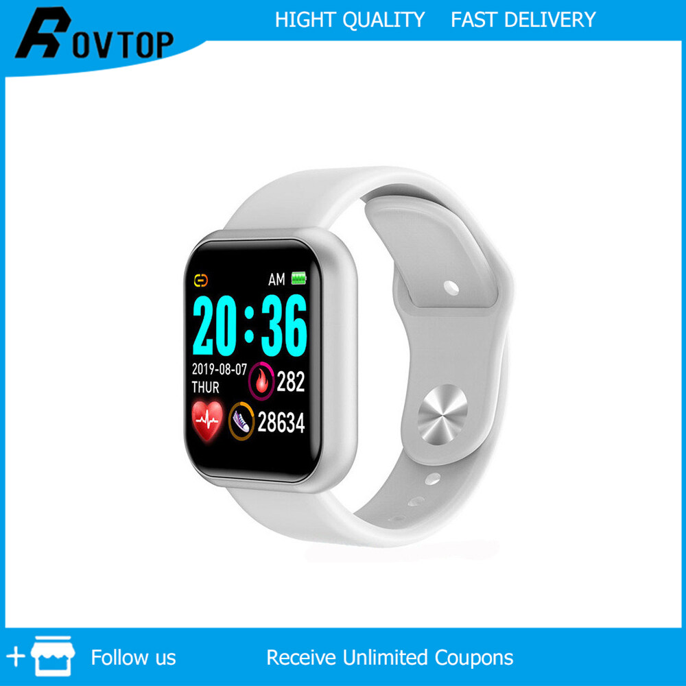 Rovtop Y68 Smart Watch Fitness Bracelet Activity Tracker Heart Rate