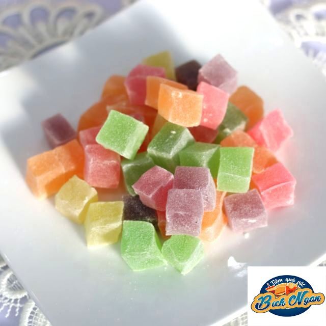 Keo Dâu Dẻo Sữa Đà Lạt _ Mềm Vị Ngọt Dịu Hộp 500G