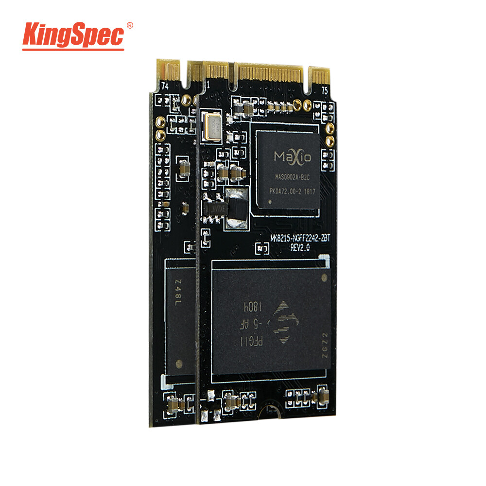 Kingspec M.2 SATA3 2242 SSD Ổ cứng lưu trữ thể rắn nhẹ và nhỏ gọn SSD Công suất 512GB