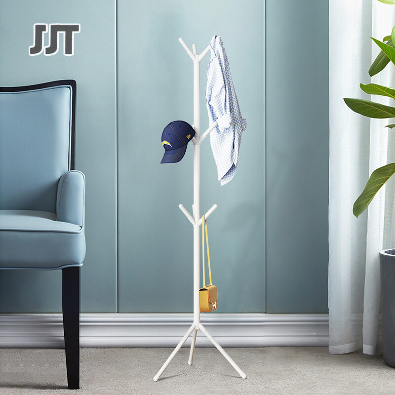 JJT Đơn giản và hiện đại móc treo sàn Cây treo áo thanh đơn đơn giản giá