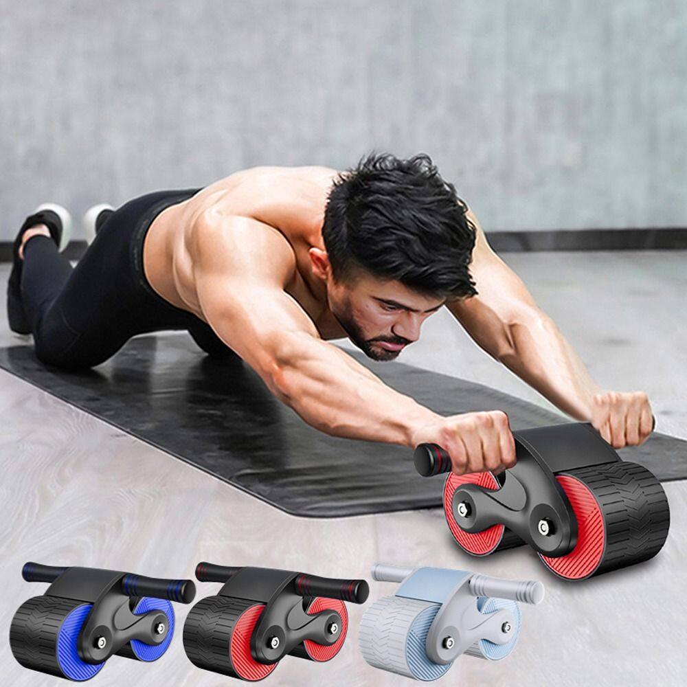 Vbgg thiết bị tập thể hình tập thể dục giảm cân thiết bị tập thể dục gia đình chân eo co giãn thiết bị tập thể dục cánh tay dụng cụ tập cơ cánh tay bánh xe tập bụng huấn luyện viên cơ bắp chống trượt tập gym tại nhà tự động hồi phục bánh xe tập bụng con l