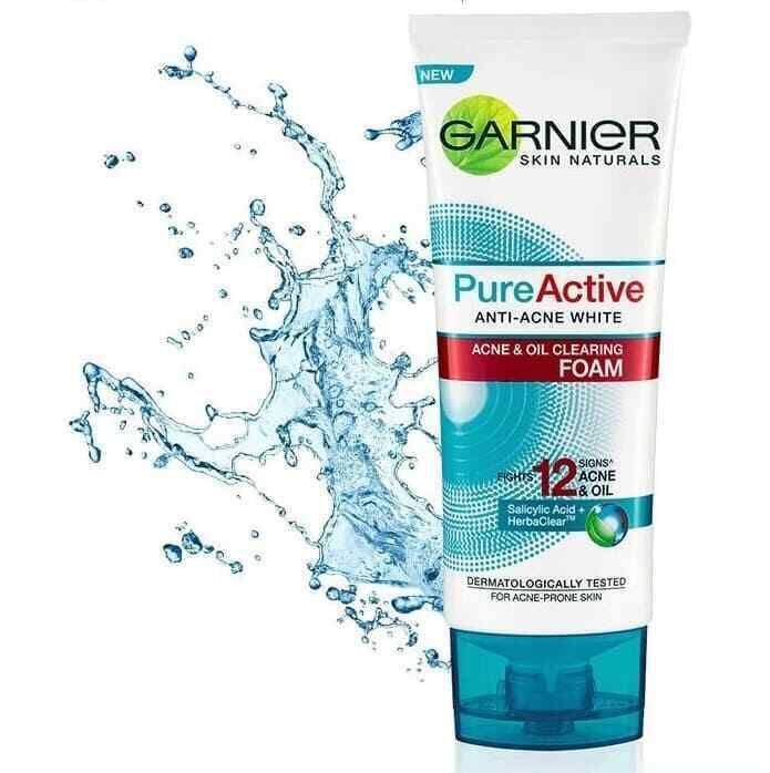 garnier pure anti acne white