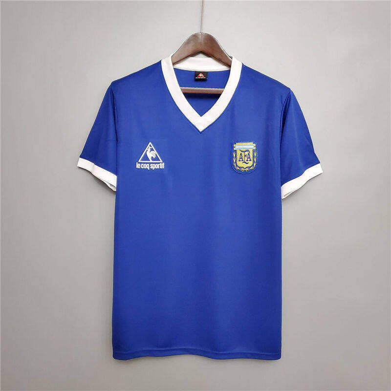 argentina 1986 away jersey