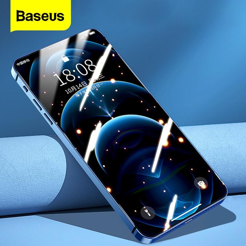 Baseus 2 miếng bảo vệ màn hình độ nét cao 0.3mm, miếng dán kính cường lực chống nhìn trộm dành cho iphone 13 pro max kính dán bảo vệ cho iphone 13 2021