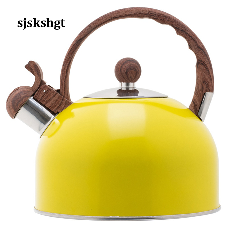 tea kettles yellow