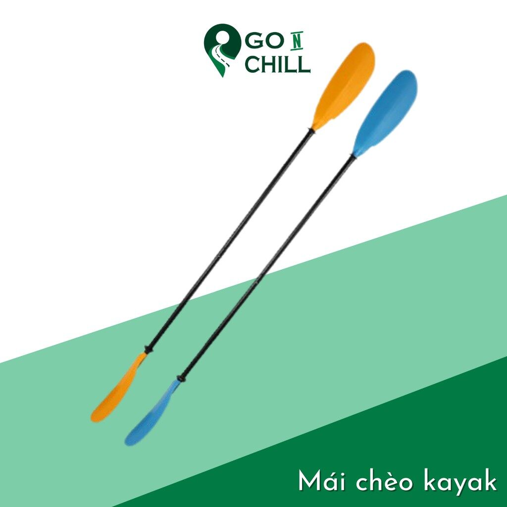 Mái chèo thuyền kayak, mái chèo thuyền 2 đầu đối xứng