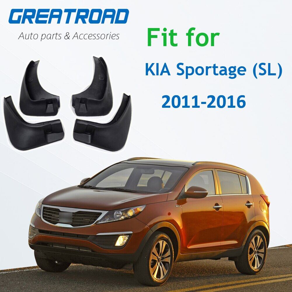 1 bộ chắn bùn trước sau xe hơi cho kia sportage 2011 2012 2013 2014 2015 2016 phụ kiện chắn bùn 1 bộ/4 cái chắn bùn