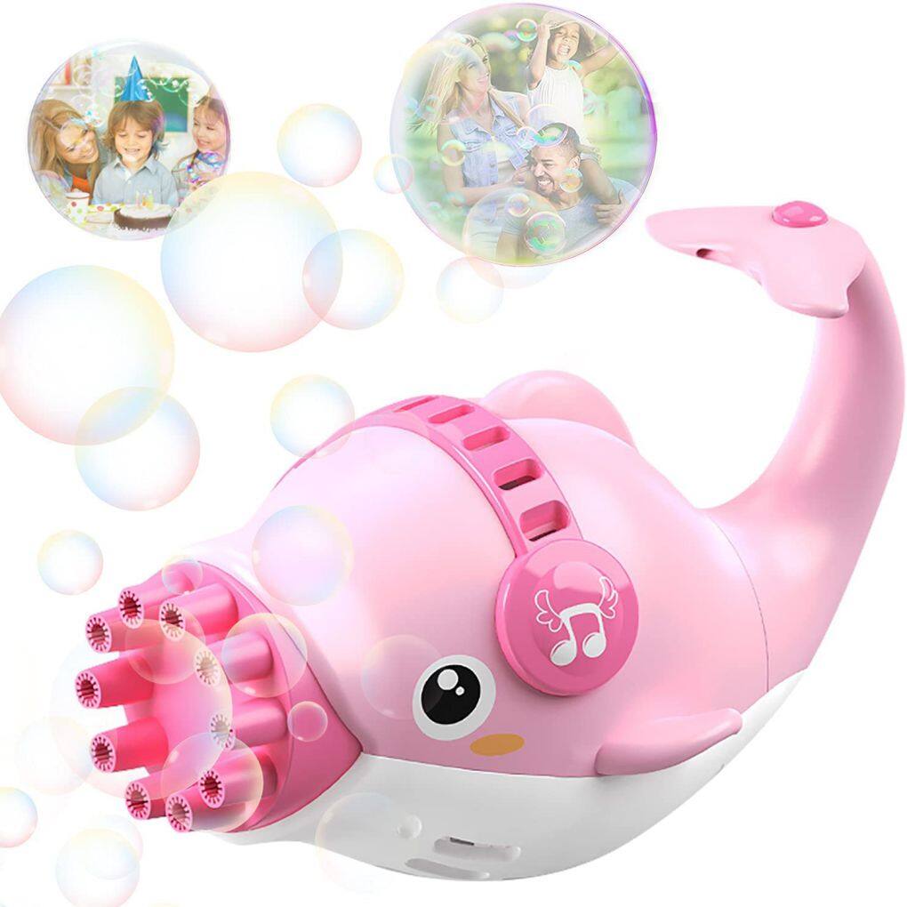 Máy Tạo Bong Bóng Máy Tạo Hình Động Vật Bằng Điện Đồ Chơi Mùa Hè 10 Lỗ Cầm Tay Bằng Điện Cho Trẻ Em