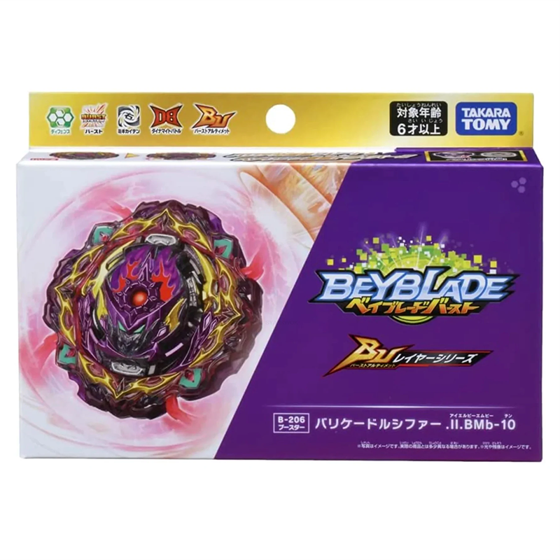 Takara Tomy Beyblade Burst B-206 Barricade Lucifer Vòng Bi Trái Phép Mobius-10 Còn Hàng