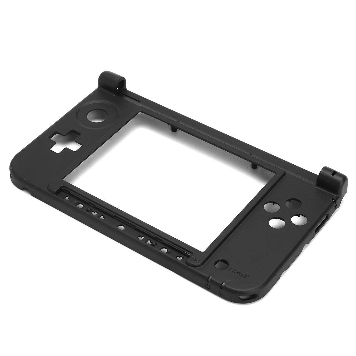Generic New 3DS XL Replacement Hinge Part Black Bottom Middle Shell
