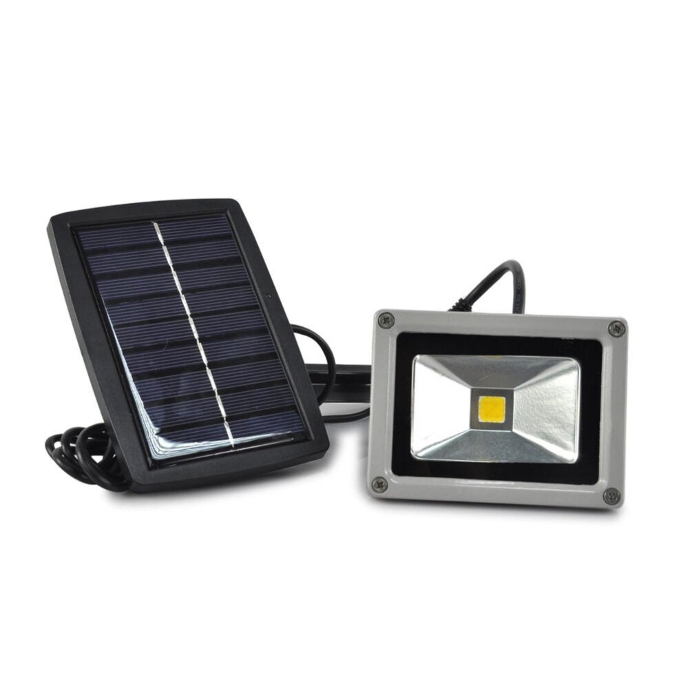 10W Solar Power Outdoor Lamps LED Flood Night Light Garden Spotlight Floodlight