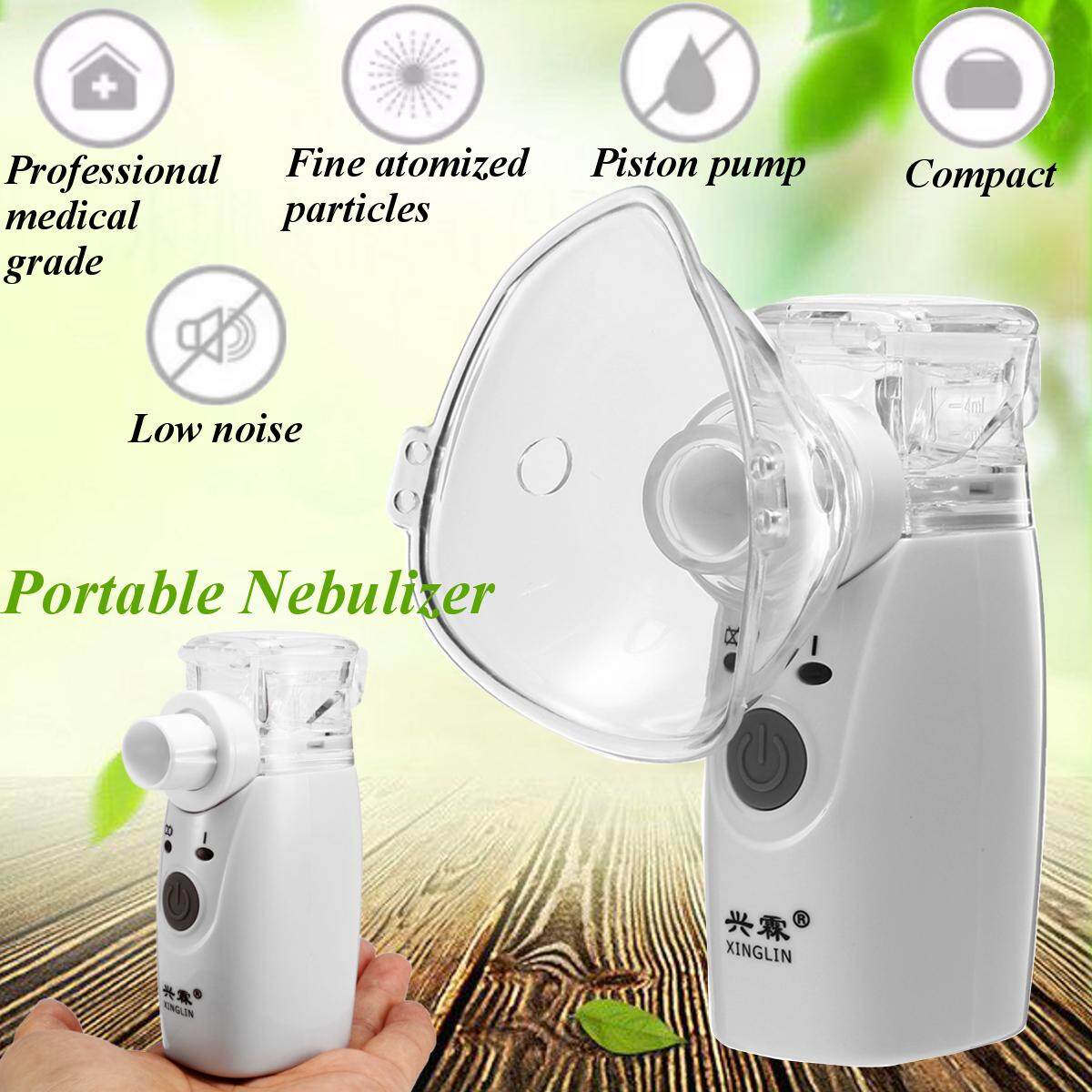 Generic 6in1 Portable Ultrasonic Nebulizer Asthma Relief Inhaler