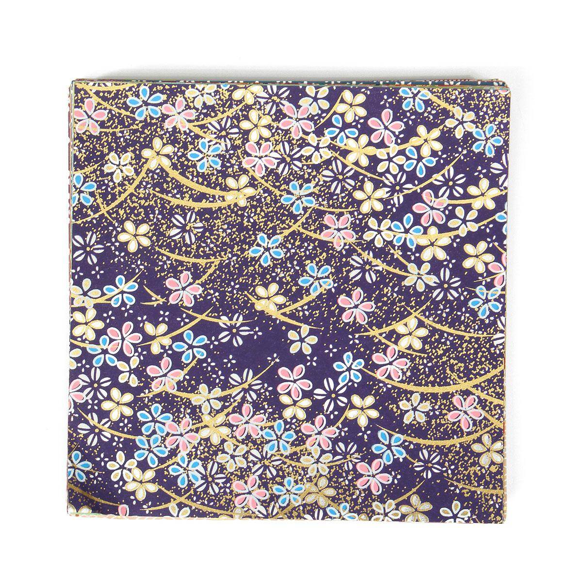 Generic KiWarm100 Sheets 14x14cm Mixed Pattern Japanese Flower Floral